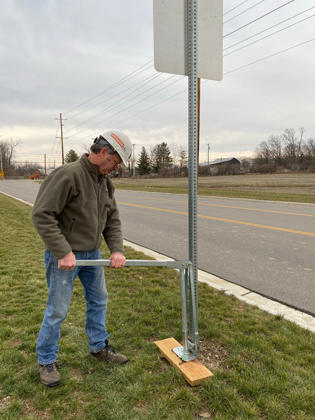 JackJaw® 315 Square Sign Post Puller 1.75" - 2.25"